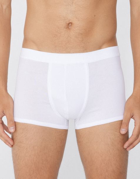 Tezenis Extrafine lightweight cotton boxers in white - view 1