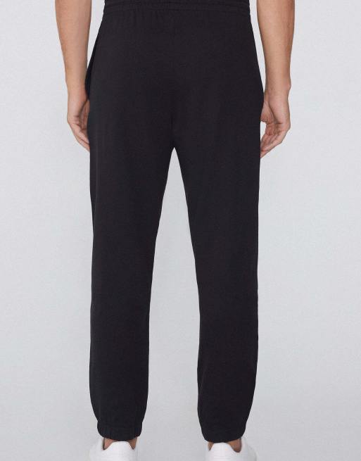 Tezenis Fleece trousers with pockets in black, 2 of 5