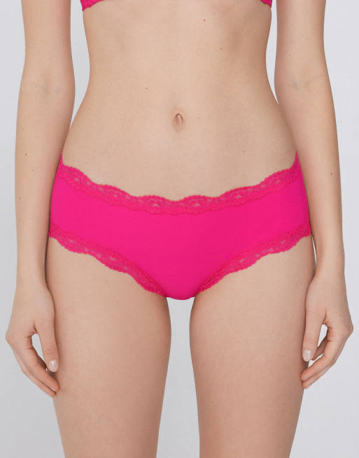 Tezenis French knickers in bright fuchsia