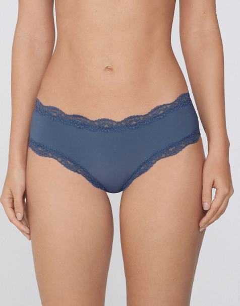 Tezenis French knickers in galactic blue - view 1