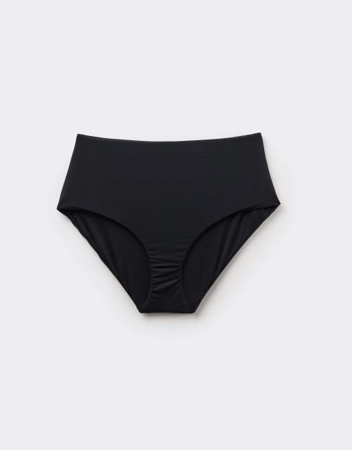 Tezenis High-waist bikini briefs in black, 5 of 5