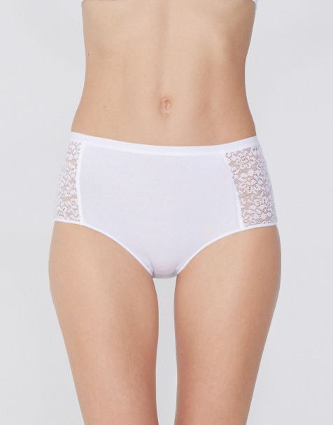 Tezenis High-waisted knickers in white - view 1