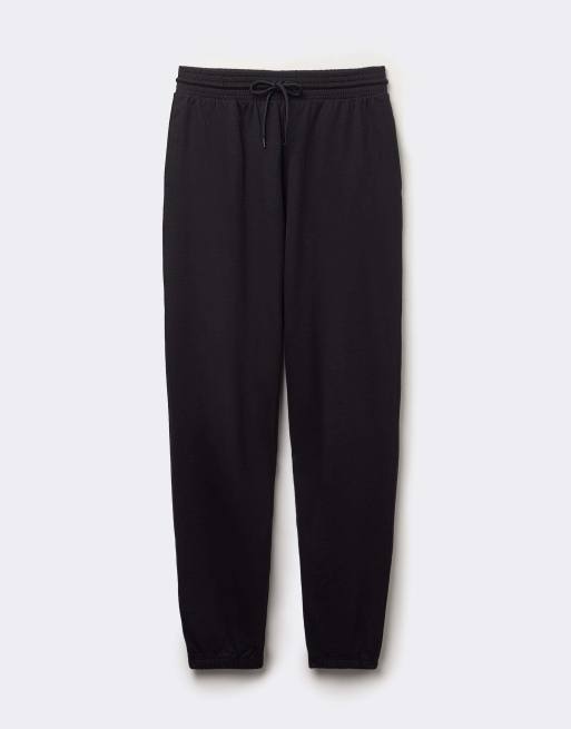 Tezenis Joggers with welt pocket and drawstring in black, 5 of 6