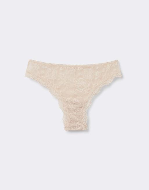 Tezenis Lace brazilian briefs in ivory, 5 of 5