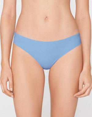Tezenis Laser cut brazilian briefs in delicate blue
