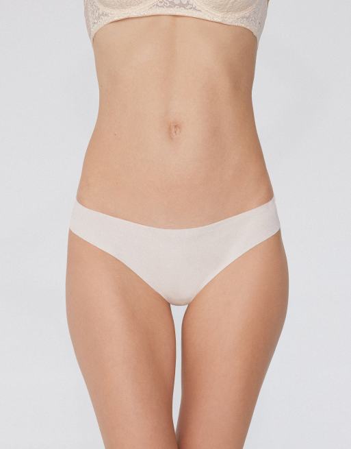 Tezenis Laser cut brazilian briefs in ivory