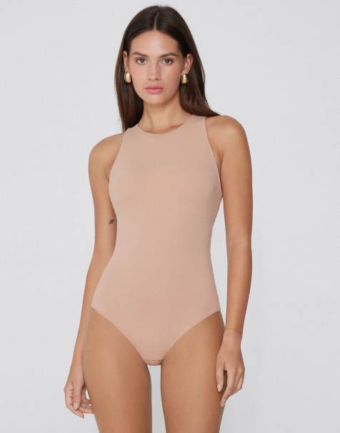 Tezenis Light touch two in one bra body in beige - view 1