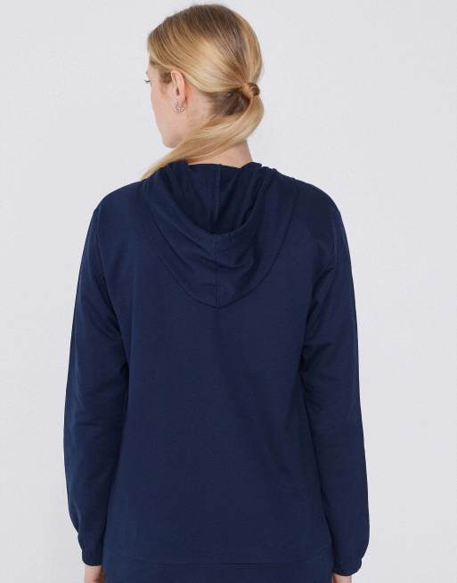 Tezenis Lightweight hooded sweatshirt in absolute blue, 2 of 6
