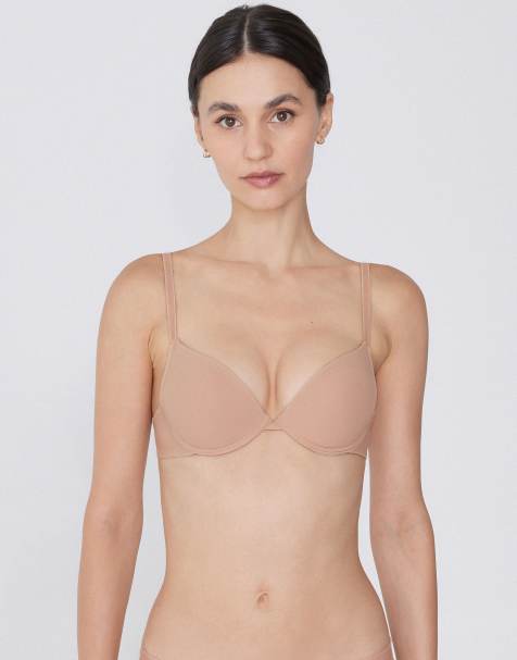 Tezenis Los angeles super push-up bra in beige - view 1