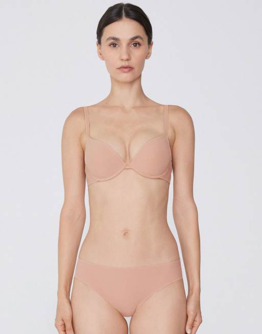 Tezenis Los angeles super push-up bra in beige, 3 of 6