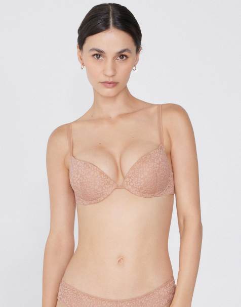 Tezenis Los angeles super push-up bra in beige