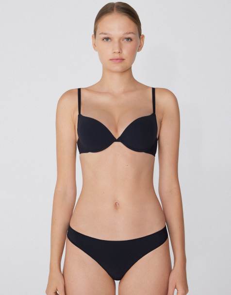Tezenis Los angeles super push-up bra in black - view 1