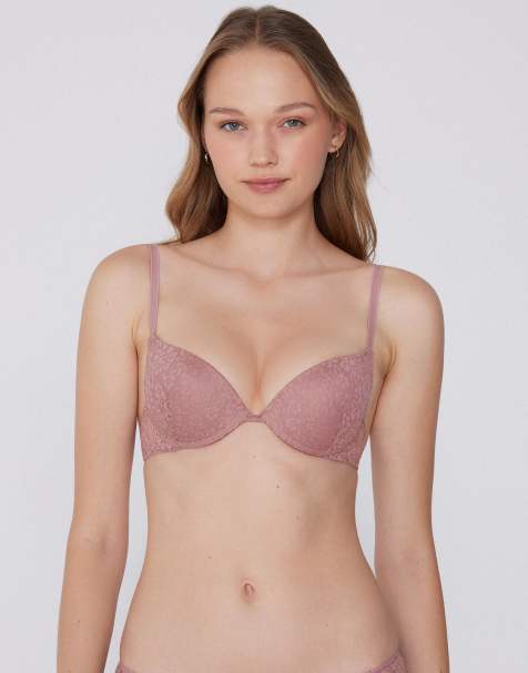 Tezenis Los angeles super push-up bra in champagne pink - view 1
