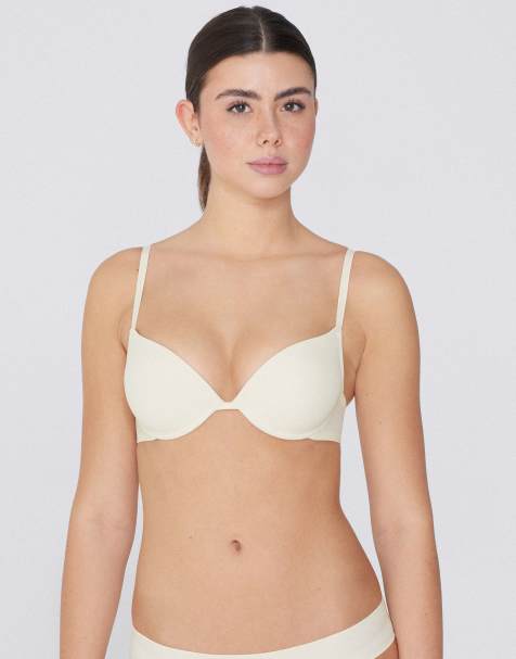 Tezenis Los angeles super push-up bra in ivory - view 1