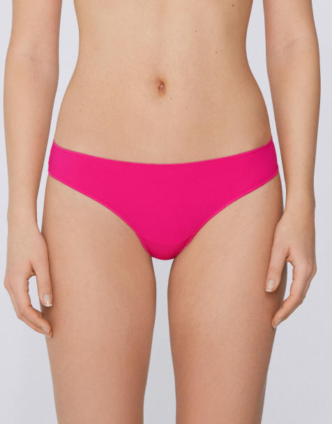 Tezenis Microfibre brazilian briefs in bright fuchsia - view 1