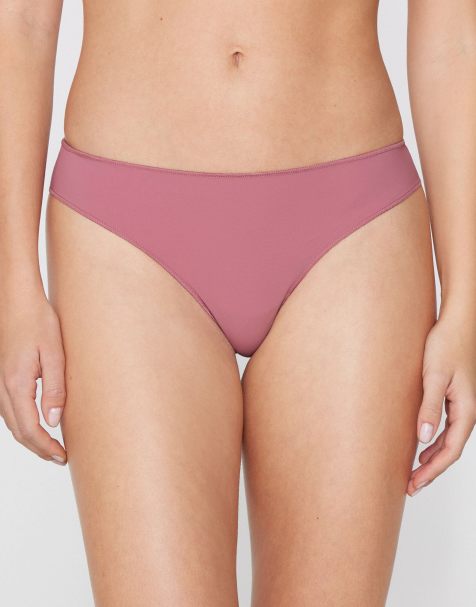 Tezenis Microfibre brazilian briefs in cameo pink - view 1