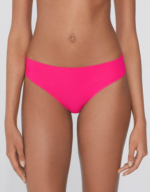 Tezenis Microfibre classic knickers in bright fuchsia