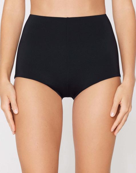 Tezenis Microfibre hot pants in black