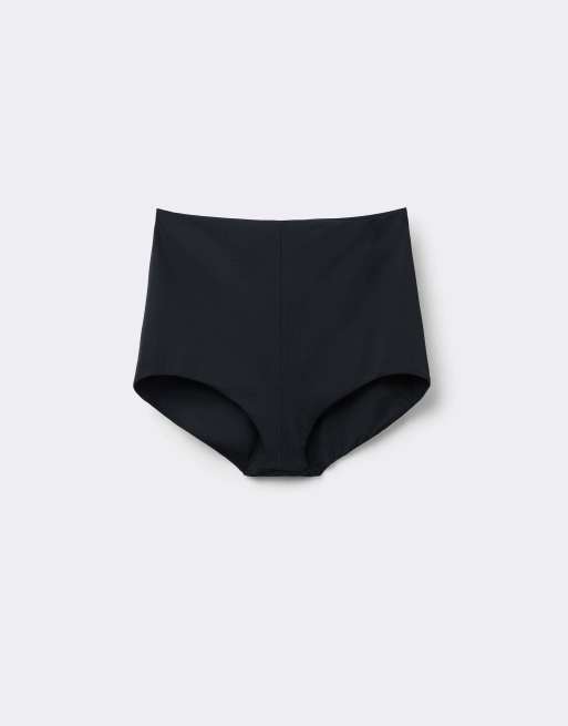 Tezenis Microfibre hot pants in black, 5 of 5