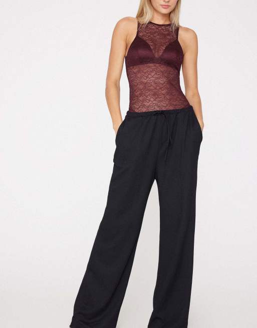 Tezenis Mistery essence lace body in precious ruby, 4 of 5