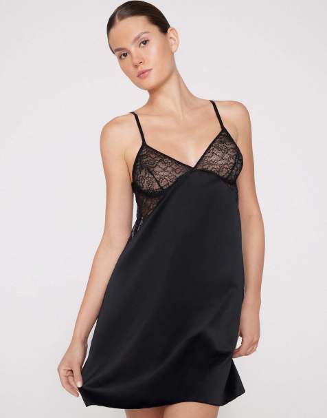 Tezenis Mistery essence slip in black - view 1
