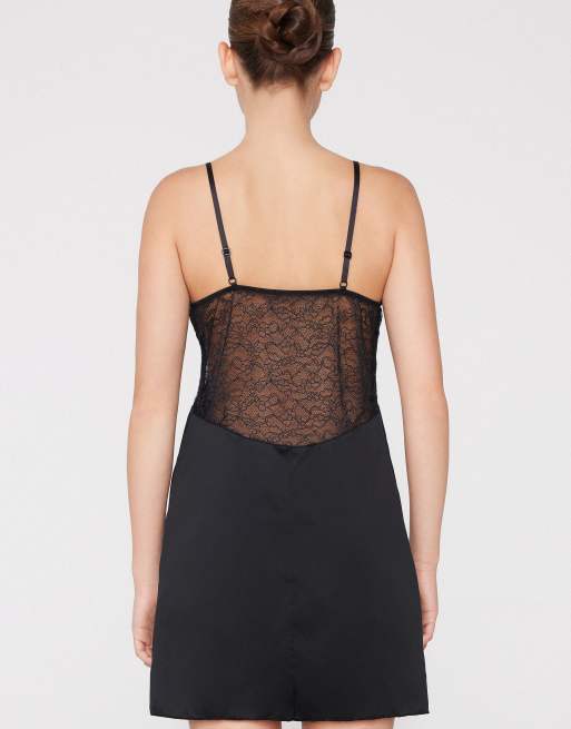 Tezenis Mistery essence slip in black, 2 of 4