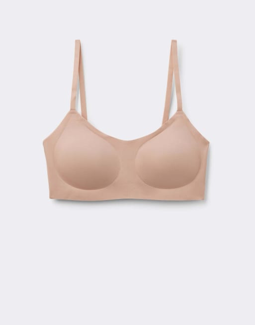 Tezenis Natural lifting plus push-up bra in beige, 5 of 5