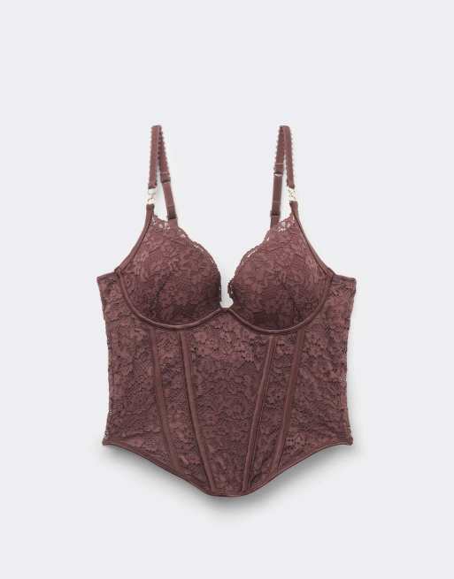 Tezenis Perfect harmony bra top in tobacco brown, 5 of 5