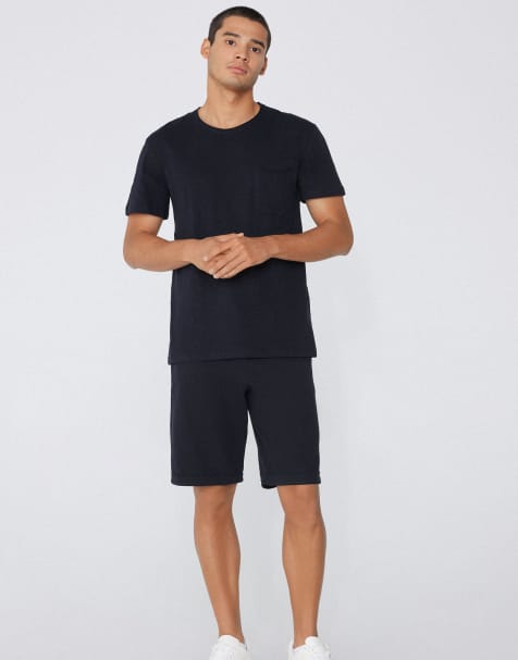 Tezenis Piqué shorts in dark blue