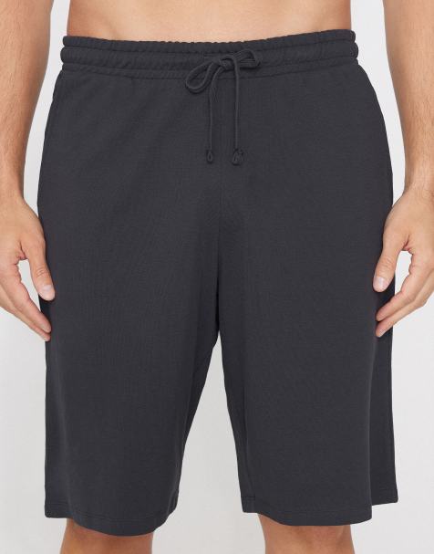 Tezenis Piqué shorts in dark grey - view 1
