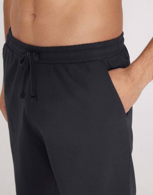 Tezenis Piqué shorts in dark grey, 3 of 5