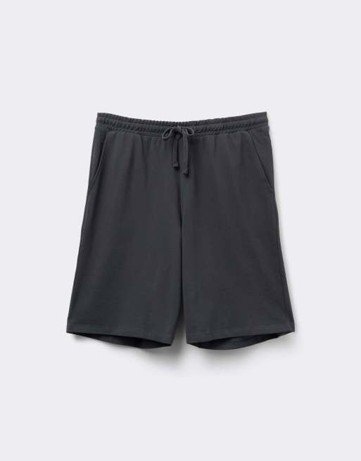 Tezenis Piqué shorts in dark grey, 5 of 5