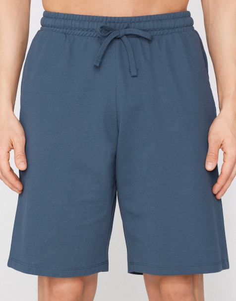 Tezenis Piqué shorts in denim - view 1