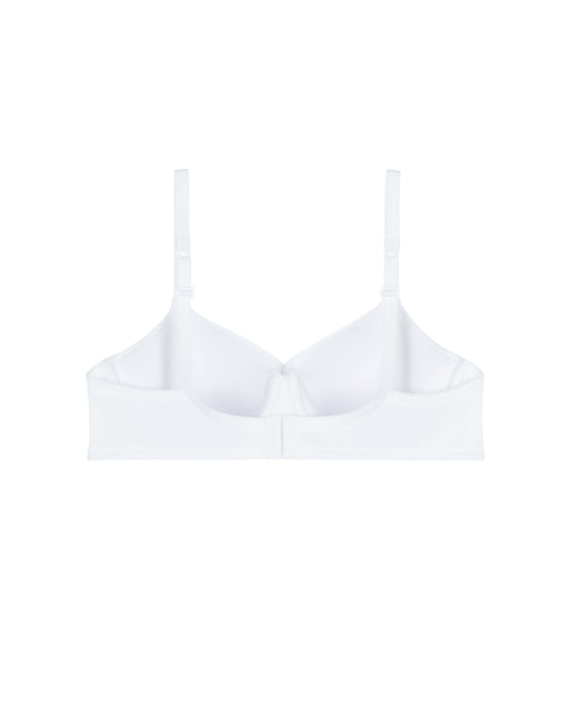 Tezenis Prague full coverage balconette bra in white, 6 of 6