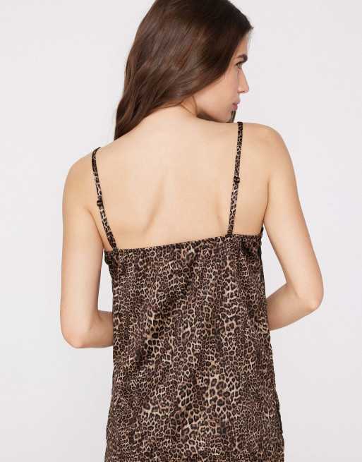 Tezenis Printed camisole in animal print, 2 of 5