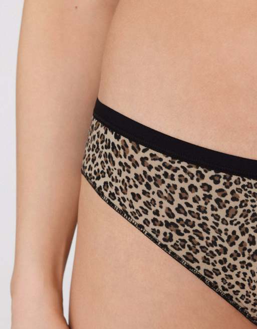 Tezenis Printed cotton briefs in small animal print, 3 of 5