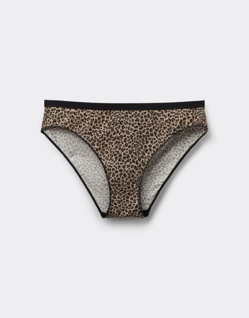 Tezenis Printed cotton briefs in small animal print, 5 of 5
