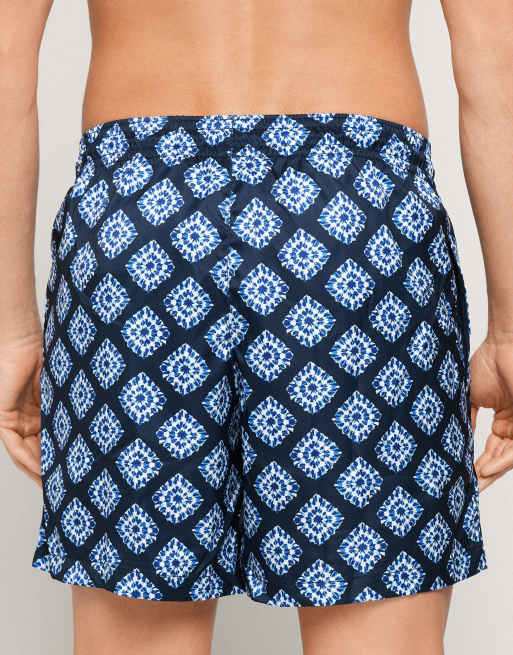 Tezenis Printed swimming shorts in blue, 2 of 4