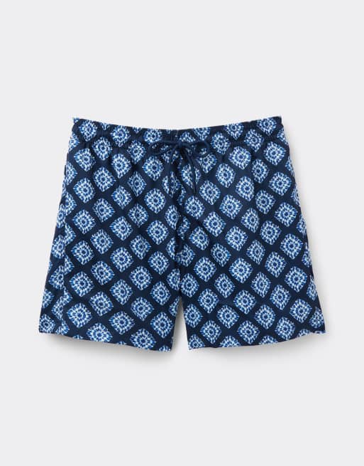 Tezenis Printed swimming shorts in blue, 3 of 4