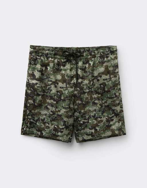 Tezenis Printed swimming shorts in camo bandana, 5 of 5