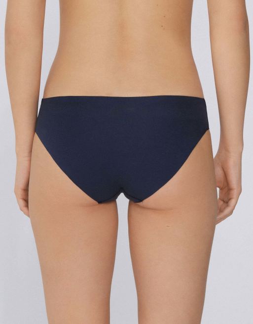 Tezenis Seamless cotton knickers in absolute blue, 2 of 6