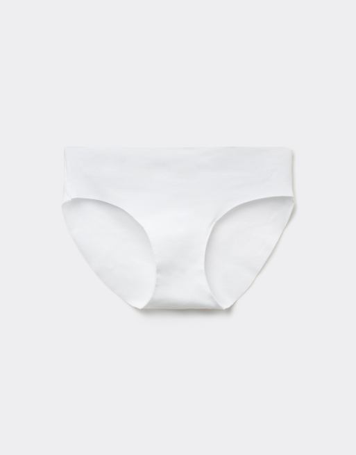 Tezenis Seamless cotton knickers in white, 5 of 6