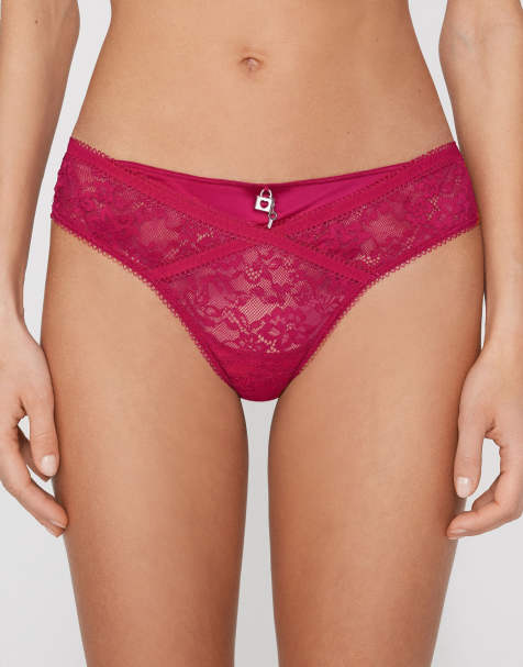 Tezenis Secret love brazilian briefs in raspberry - view 1