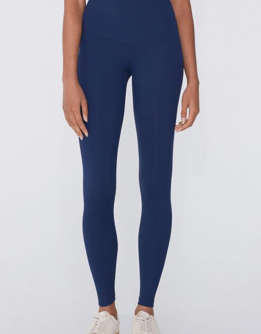 Tezenis Shaping leggings in absolute blue ASOS - Main Image