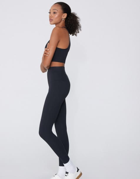 Tezenis Shaping leggings in black - view 1