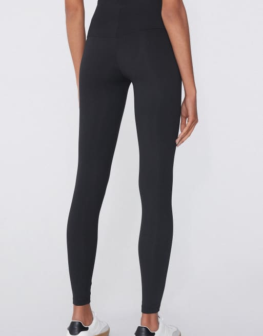 Tezenis Shaping leggings in black, 2 of 6