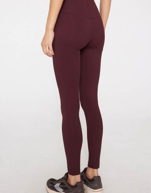 Tezenis Shaping leggings in precious ruby, 2 of 5