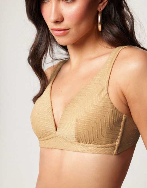 Tezenis Sparkling touch oro in gold, 3 of 5