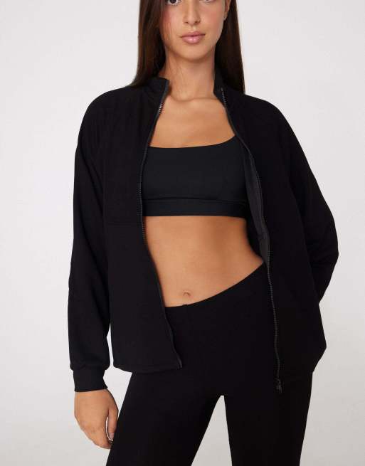 Tezenis Superior softness sweatshirt in black, 4 of 5