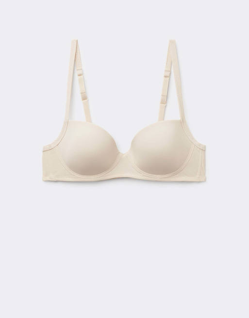 Tezenis Wien microfibre balconette bra in ivory, 5 of 6
